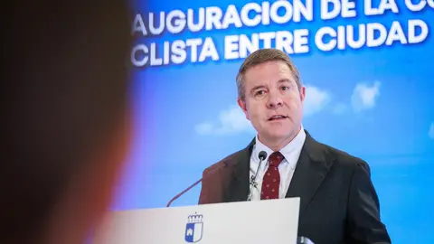 Imagen del presidente de Castilla-La Mancha, Emiliano García-Page Imagen del presidente de Castilla-La Mancha, Emiliano García-Page