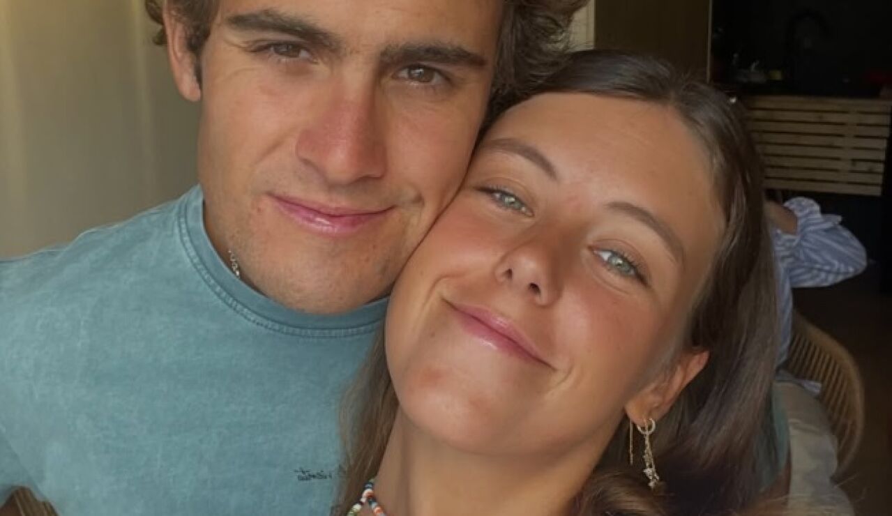 Manuela Ochoa junto a su novio Pedro Cadah&iacute;a en una imagen de su IG