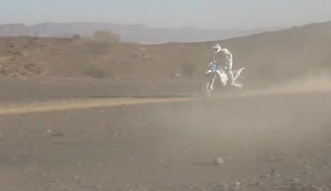 Josep Pedró, en plena competición