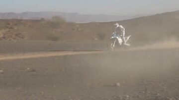 Josep Pedr&oacute;, en plena competici&oacute;n