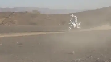 Josep Pedró, en plena competición Josep Pedró, en plena competición