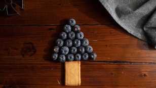 Ar&aacute;ndanos con forma de &aacute;rbol de Navidad