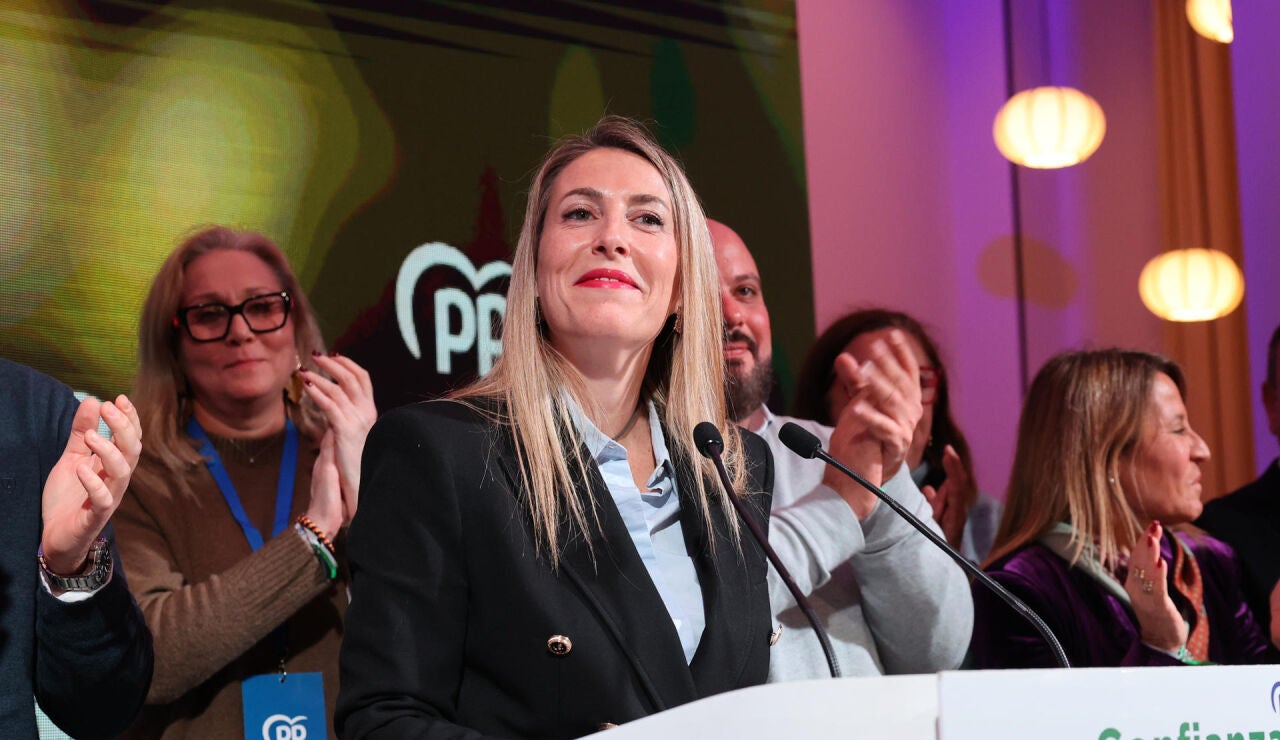 Mar&iacute;a Guardiola, l&iacute;der del PP en Extremadura