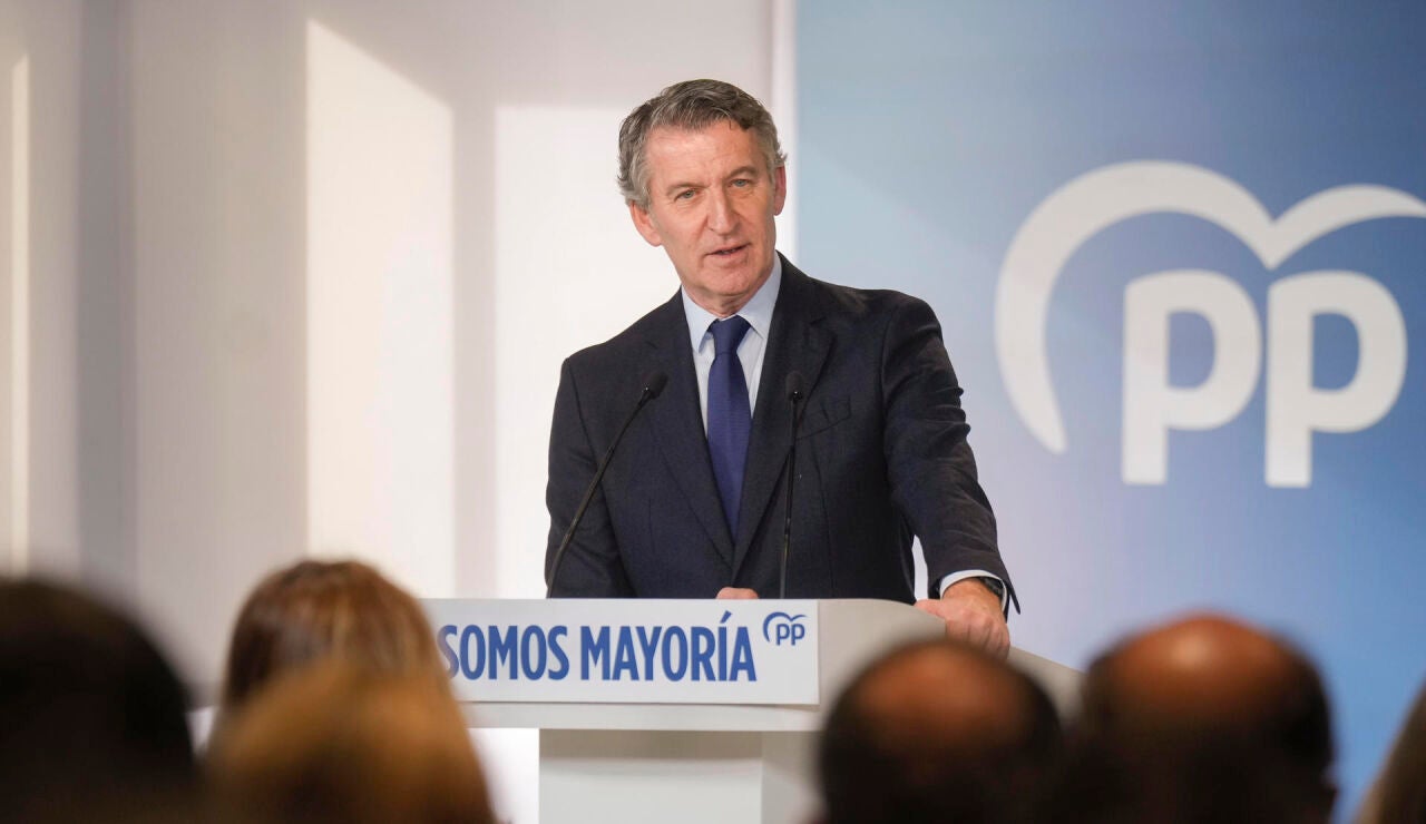 Imagen del l&iacute;der del PP, Alberto N&uacute;&ntilde;ez Feij&oacute;o 