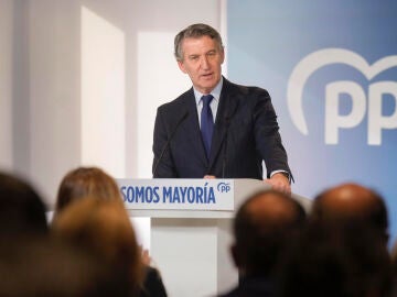 Imagen del l&iacute;der del PP, Alberto N&uacute;&ntilde;ez Feij&oacute;o 