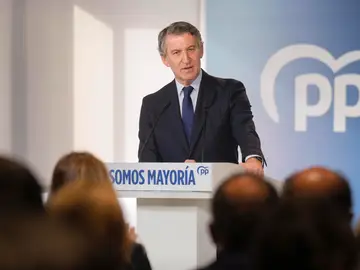 Imagen del líder del PP, Alberto Núñez Feijóo Imagen del líder del PP, Alberto Núñez Feijóo