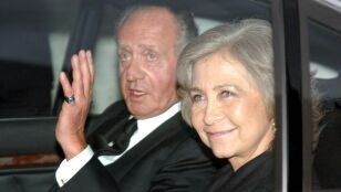 Don Juan Carlos y do&ntilde;a Sof&iacute;a