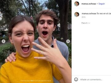 La influencer Manuela Ochoa se despide de su prometido tras su fallecimiento inesperado