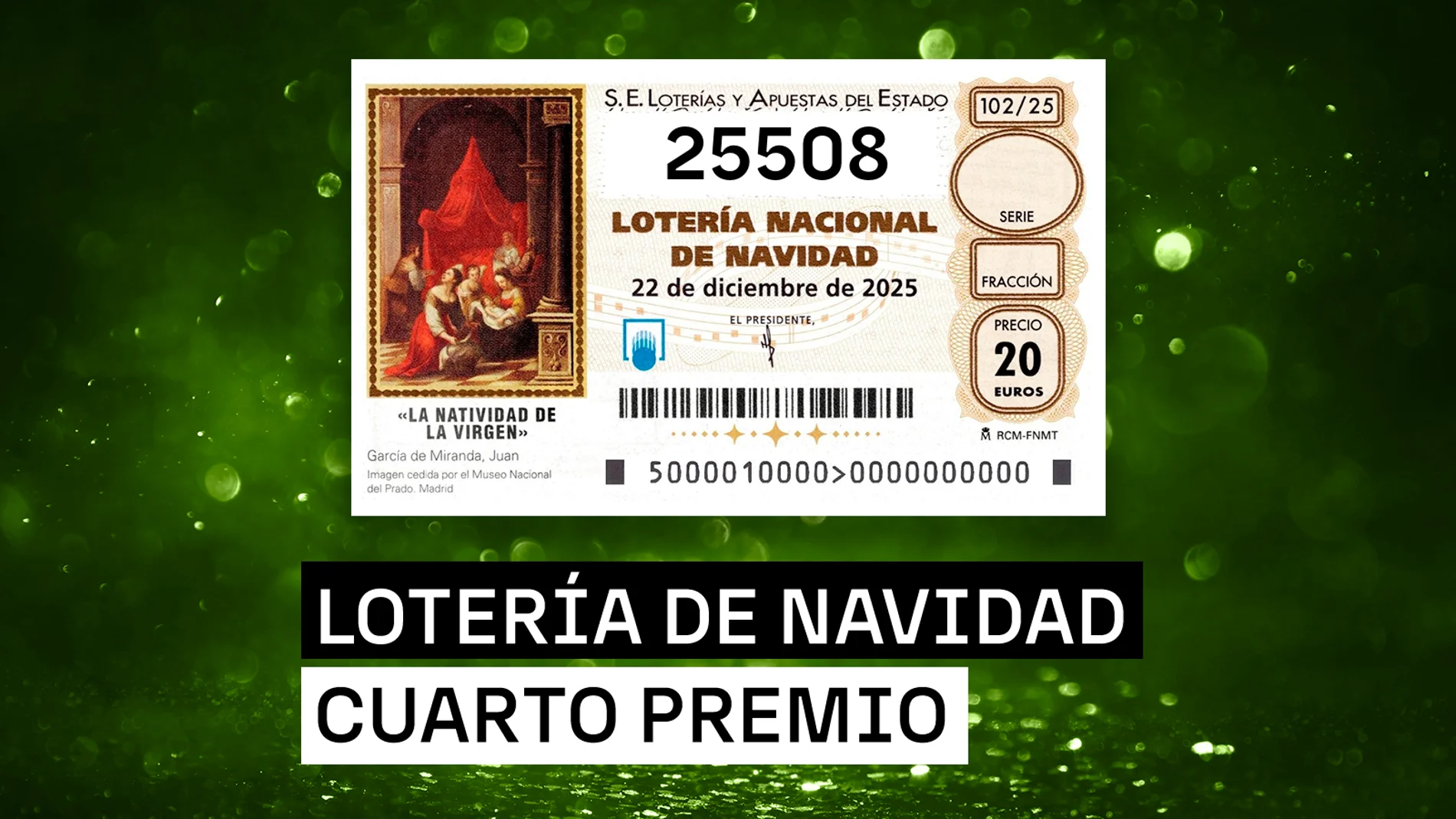 Segundo cuarto premio Segundo cuarto premio