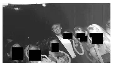 Foto de Trump en los archivos de Epstein Foto de Trump en los archivos de Epstein