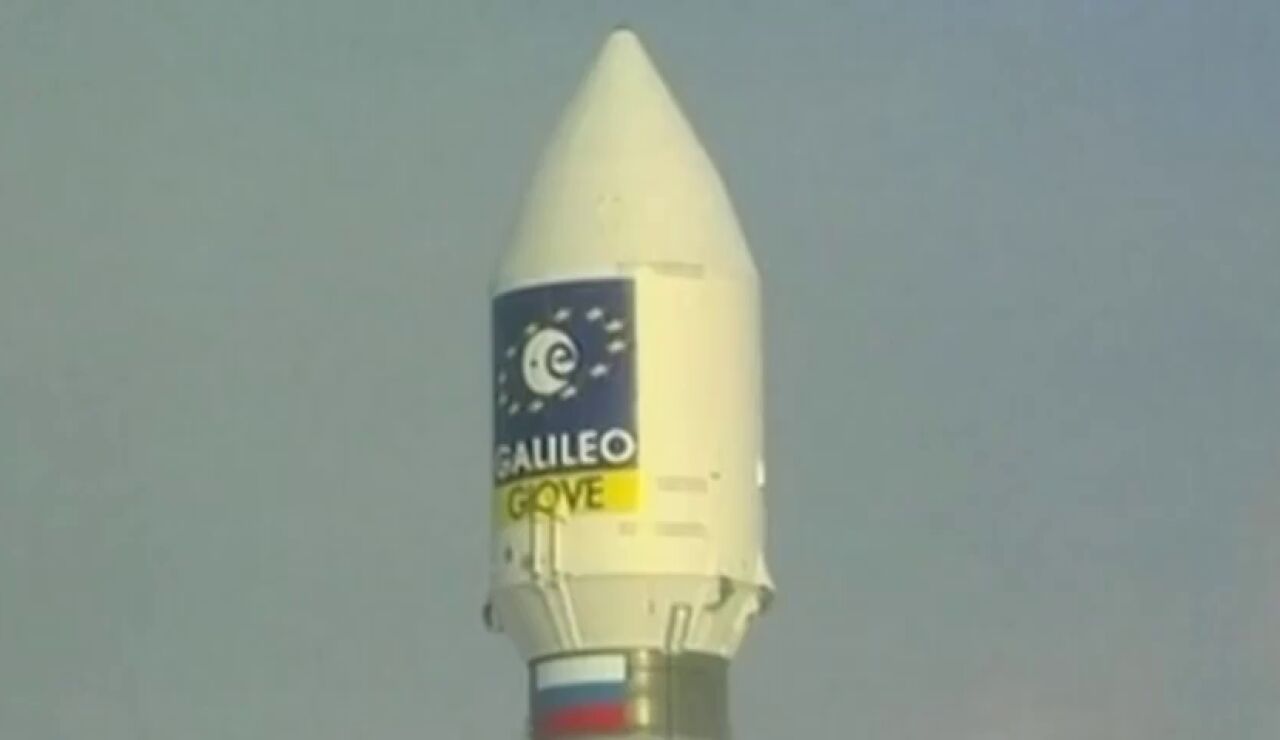 Lanzamiento del satelite GioveA