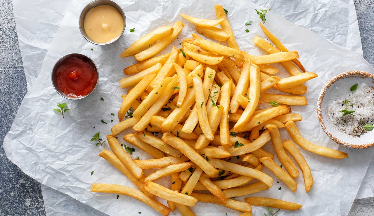 Cómo hacer patatas fritas crujientes