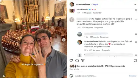 Manuela Ochoa respondiendo a los comentarios Manuela Ochoa respondiendo a los comentarios