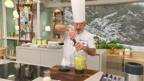 Tritura los ingredientes Tritura los ingredientes