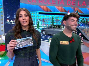 Brian se queda a las puertas de ganar el coche de La ruleta de la suerte