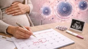 Imagen de una mujer embarazada planificando su maternidad