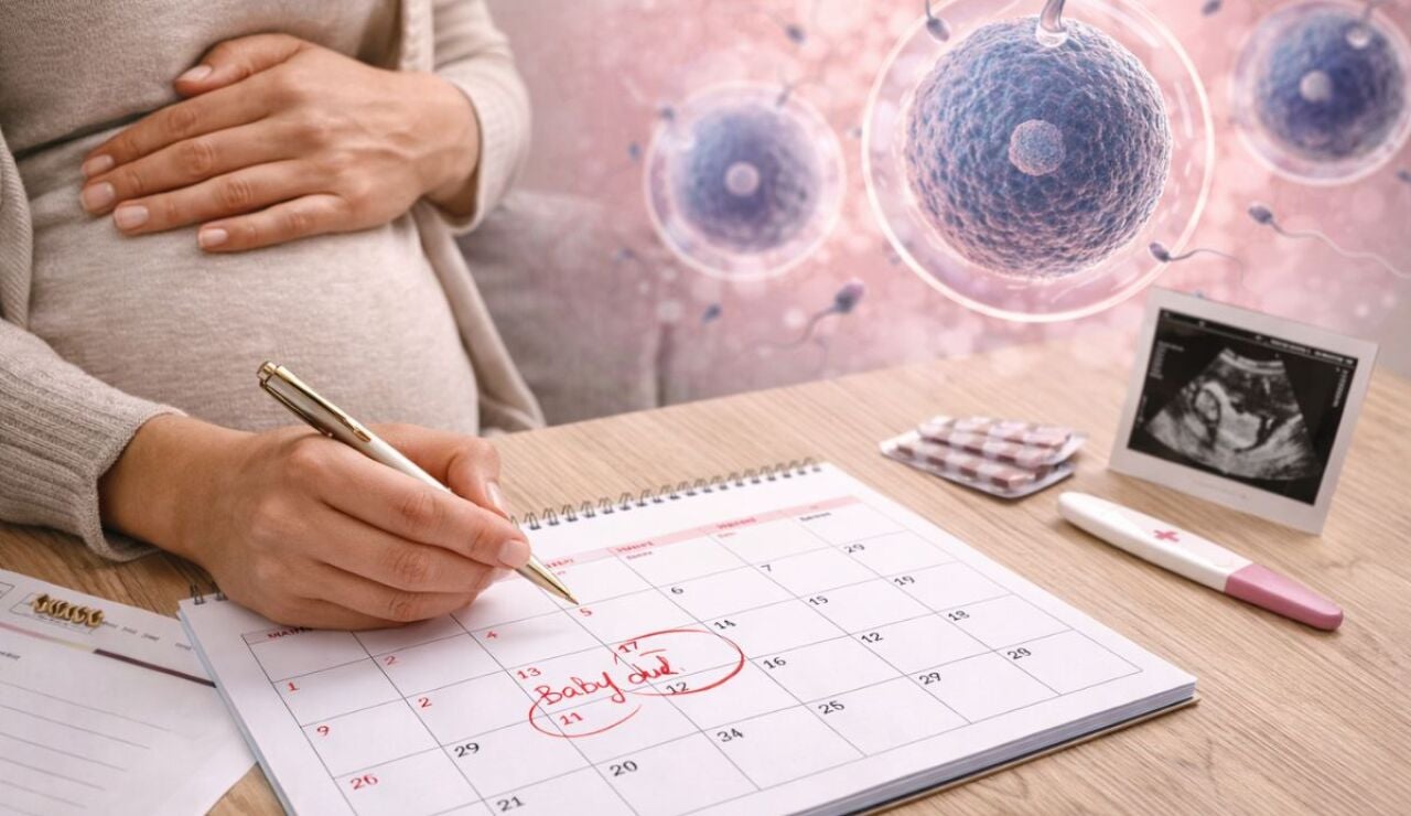Imagen de una mujer embarazada planificando su maternidad