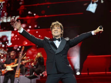 David Bisbal en el concierto en el Movistar Arena en Madrid