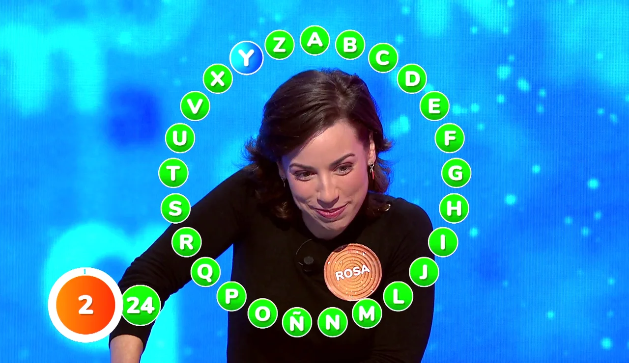 Segundo 24 de Rosa en Pasapalabra, a una del bote de 2.542.000 euros en El Rosco: ¿milagro de Navidad?