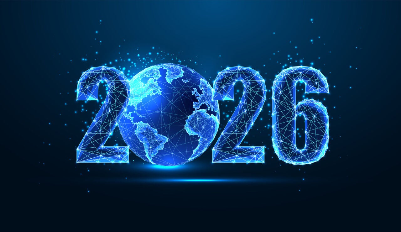 Cartel con el a&ntilde;o 2026