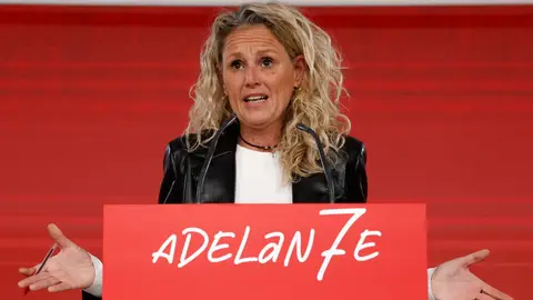 La portavoz del Comité Ejecutivo Federal del PSOE, Montse Mínguez La portavoz del Comité Ejecutivo Federal del PSOE, Montse Mínguez
