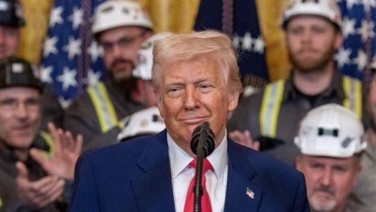 Imagen de archivo del presidente de Estados Unidos, Donald Trump