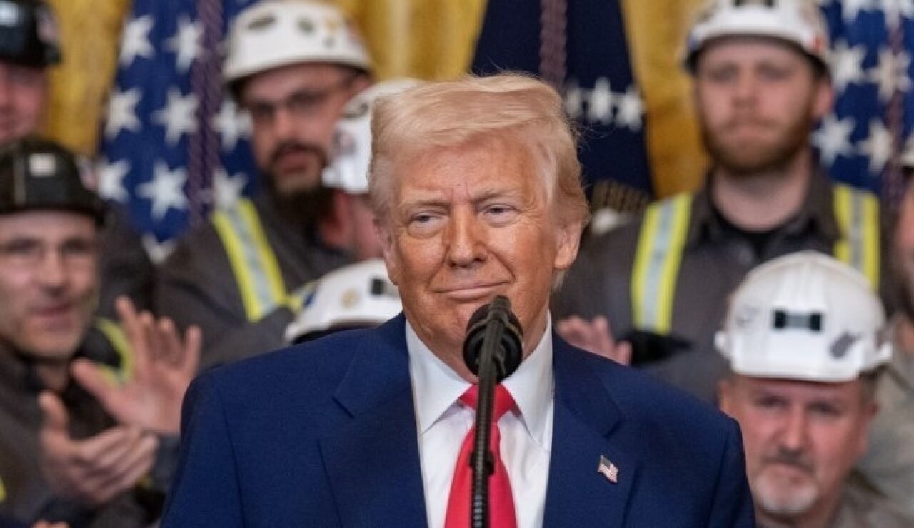 Imagen de archivo del presidente de Estados Unidos, Donald Trump