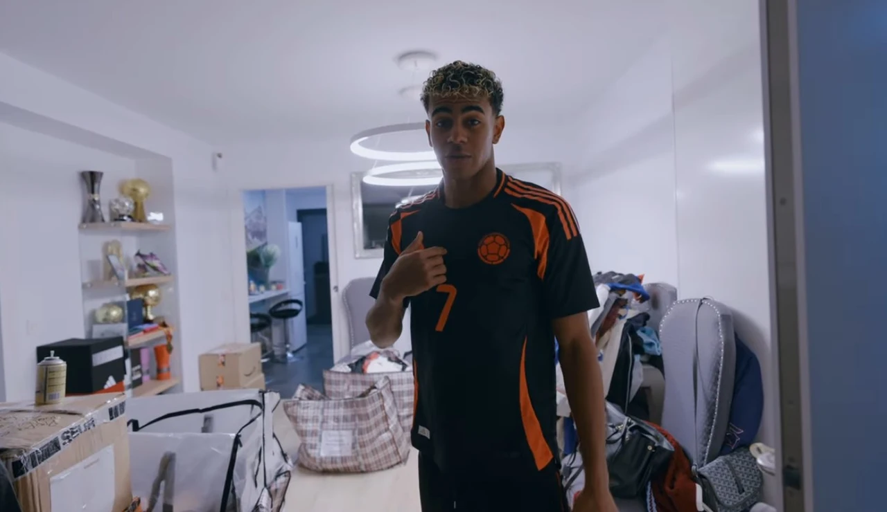 Lamine Yamal muestra su antigua casa