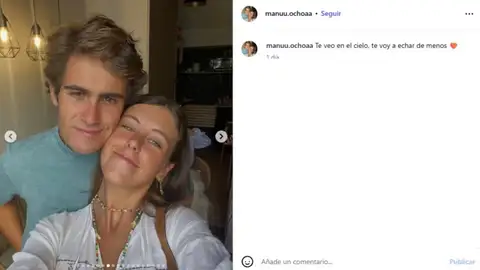La influencer Manuela Ochoa sale a desmentir las posibles causas de la muerte de novio Pedro Cadahía La influencer Manuela Ochoa sale a desmentir las posibles causas de la muerte de novio Pedro Cadahía