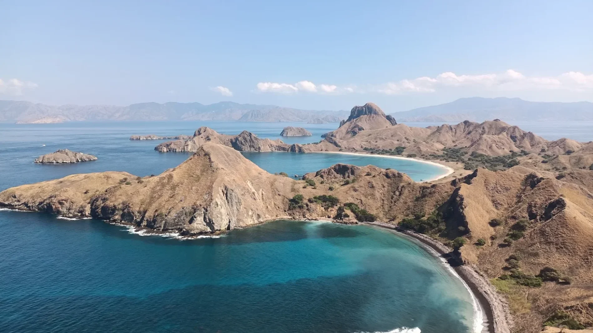 Imagen de archivo del Parque Nacional de las 17 islas, Indonesia. Imagen de archivo del Parque Nacional de las 17 islas, Indonesia.
