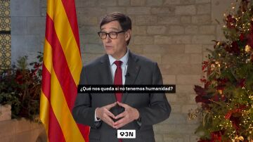 Duras reacciones en el Parlament al mensaje navide&ntilde;o de Salvador Illa
