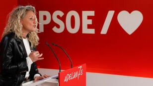 Imagen de la portavoz del PSOE, Montse M&iacute;nguez 