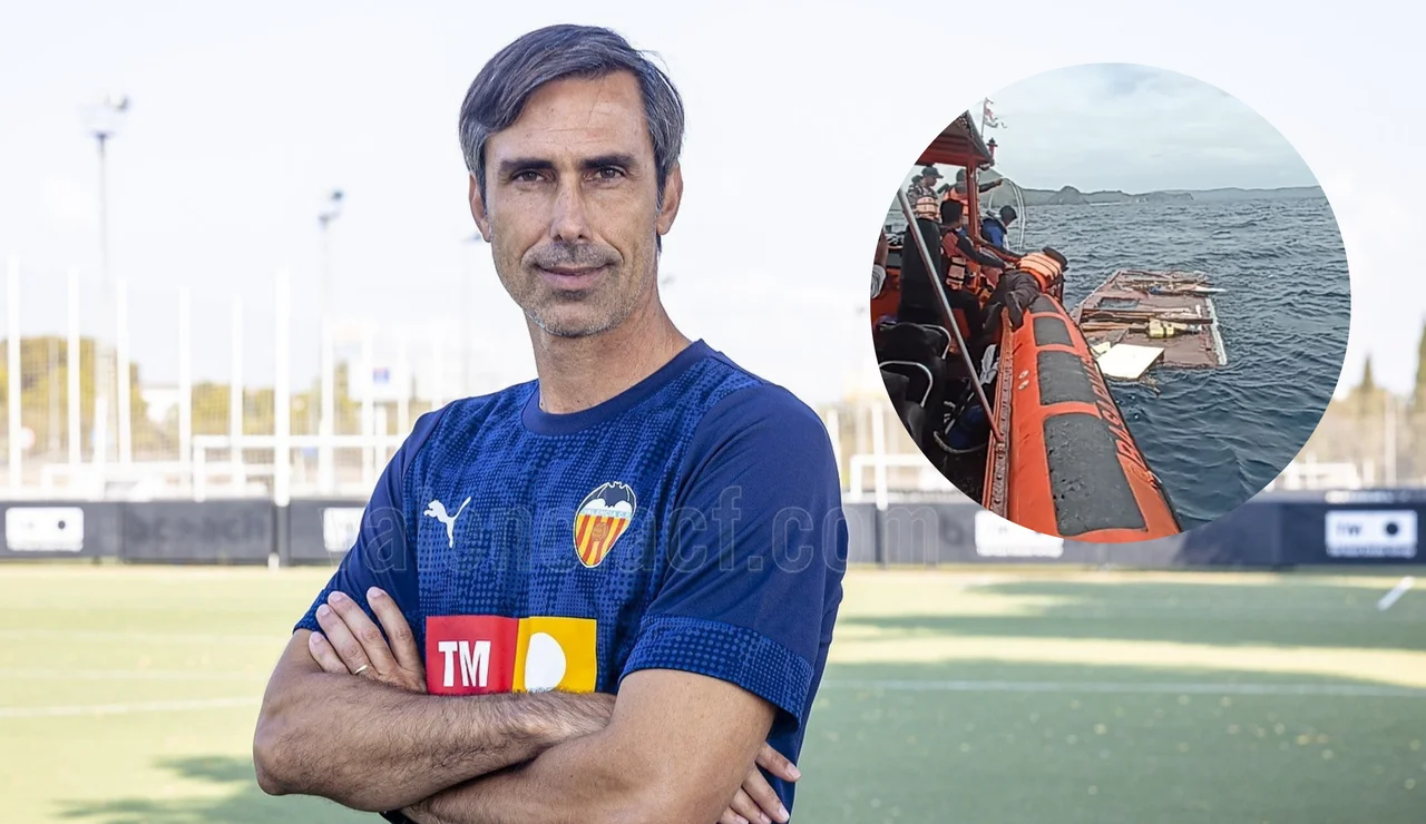 Fernando Martín, entrenador del Valencia B femenino fallecido junto a sus tres hijos en un naufragio en Indonesia