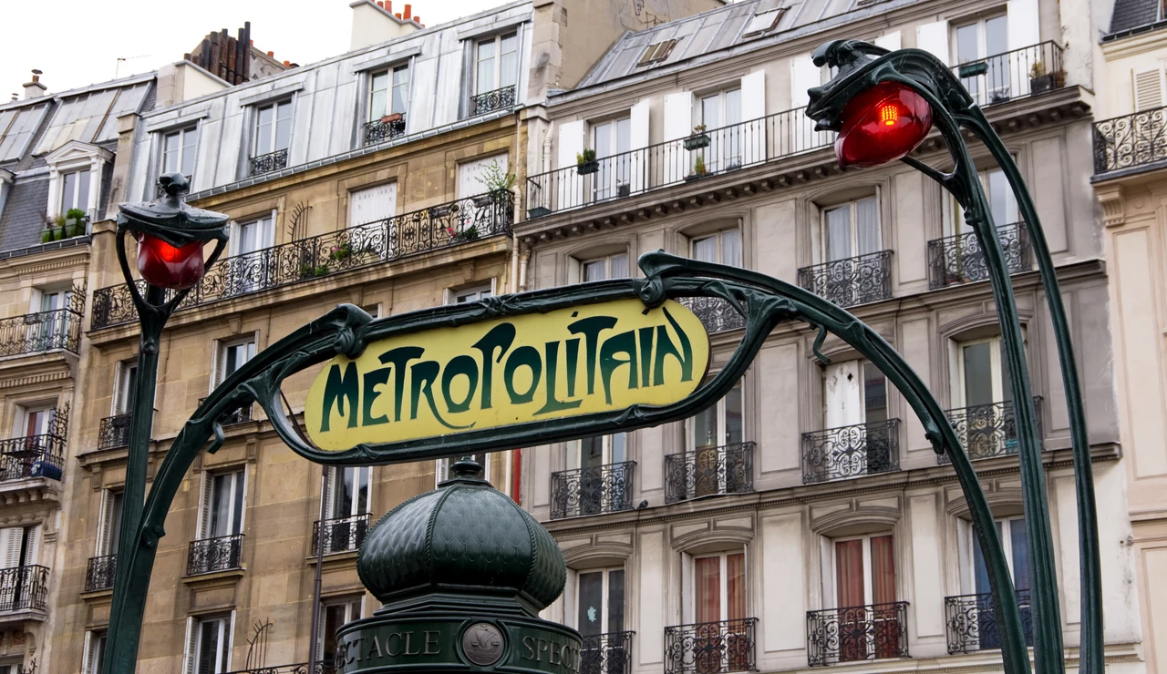 Imagen del metro de París