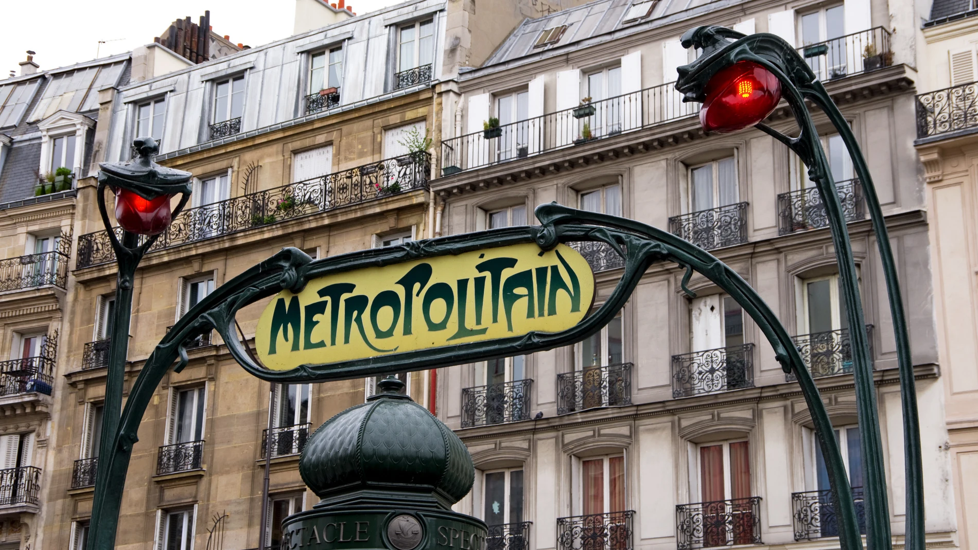 Imagen del metro de París Imagen del metro de París