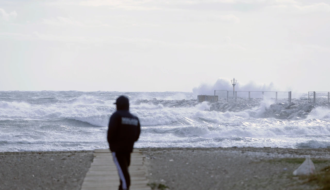 Imagen de archivo de la playa de la Malagueta.