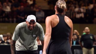 Kyrgios y Sabalenka