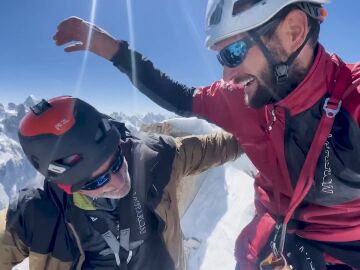 1.200 metros de altura, una avalancha y una promesa a su madre: el r&eacute;cord nuevo mundial de Edu Marin