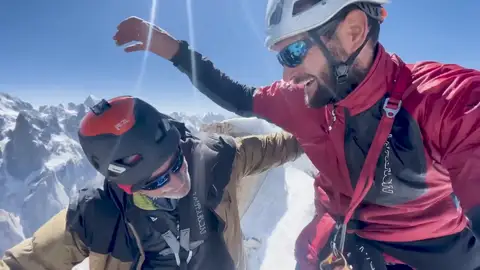 1.200 metros de altura, una avalancha y una promesa a su madre: el récord nuevo mundial de Edu Marin 1.200 metros de altura, una avalancha y una promesa a su madre: el récord nuevo mundial de Edu Marin