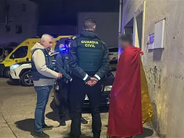 Imagen del joven detenido por los agentes de la Guardia Civil Imagen del joven detenido por los agentes de la Guardia Civil