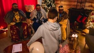 Sala amigable del centro comercial Marineda de A Coru&ntilde;a donde dejan sus cartas a los Reyes Magos