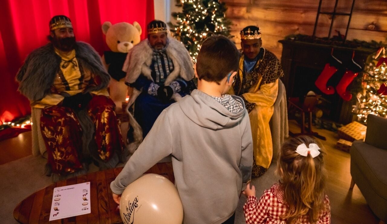 Sala amigable del centro comercial Marineda de A Coru&ntilde;a donde dejan sus cartas a los Reyes Magos