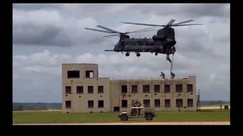 Delta Force entrenando