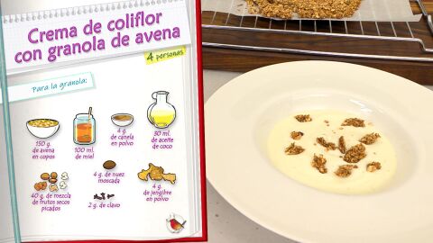 Ingredientes para la granola