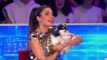 Pilar Rubio presenta a Mumu, la tierna mascota de Jessica Goicoechea Pilar Rubio presenta a Mumu, la tierna mascota de Jessica Goicoechea