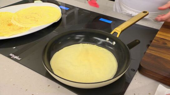 El truco infalible de Argui&ntilde;ano para hacer unos "crepes hermosos"