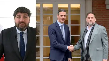 López Miras, sobe el acuerdo Sánchez- Junqueras López Miras, sobe el acuerdo Sánchez- Junqueras