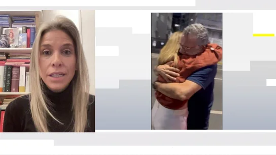 Karina Sainz Borgo, periodista, en 'Noticias de la mañana' Antena 3 Noticias