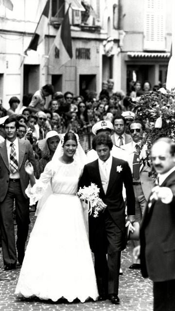 Boda de Philippe Junot y Carolina de Mónaco 