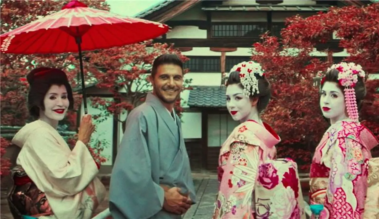 El capitán en Japón